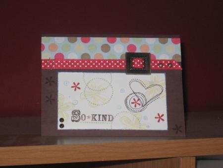 Carte de f�te pour Catherine...