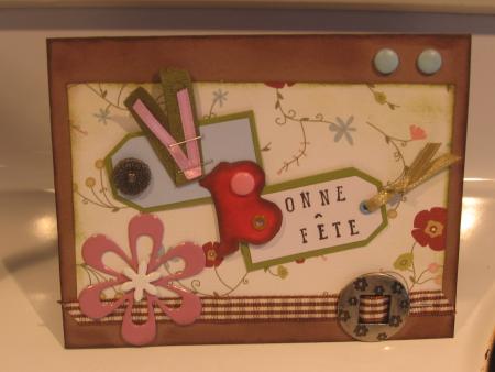 Carte de bonne f�te. mars.07