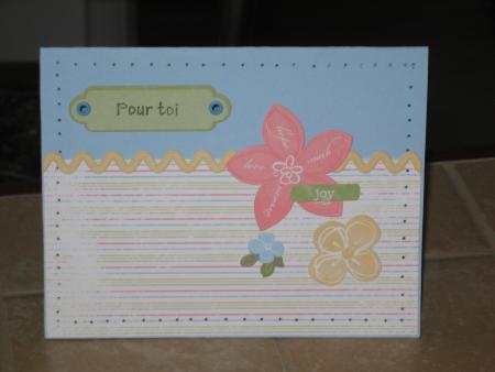 Carte de f�te. avril 07