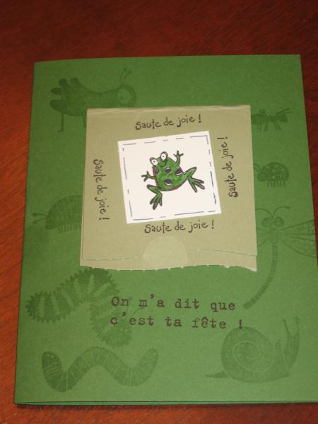 3e Atelier Stampin'up. f�v.07