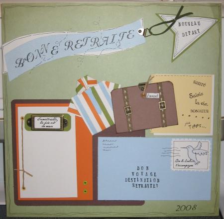 Pour une retraite...