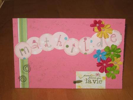 Pour ma ni�ce Mathilde