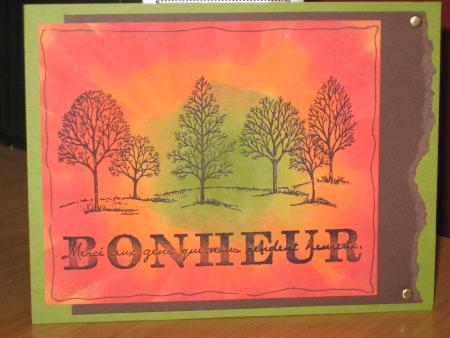 Club d'estampage / 2e session / cours 1 / sept. 07