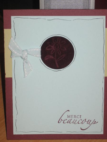 Club d'estampage (cours 6) / ao�t 07