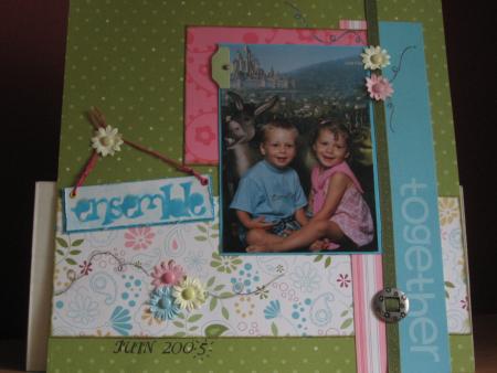 Ma 3e page de scrapbooking